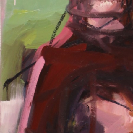 Barbara Downs painting detail