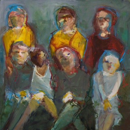 Original artwork by Barbara Downs, Nice Girls "before" image