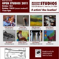 Barbara Downs announcement for Open Studios 2011 exhibition