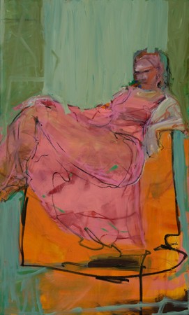 Original artwork by Barbara Downs, After the Fall, Oil on Canvas