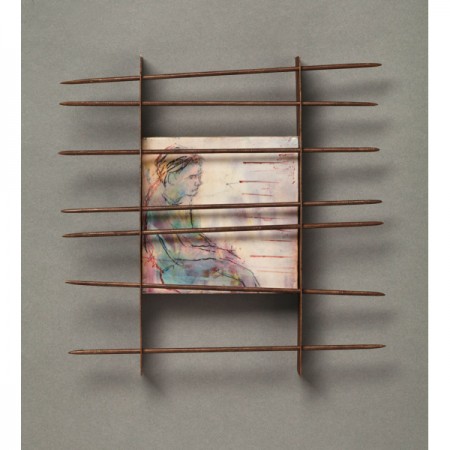 Original artwork by Barbara Downs, In Memory of Childhood #13, 2014