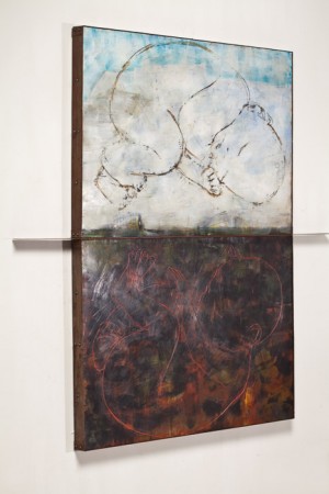 Original artwork by Barbara Downs, Iceland/Ísland (II), 2014