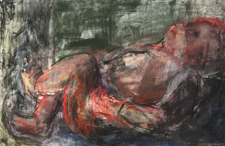 original artwork by Barbara Downs, Untitled Drawing, 2014