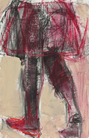 Original artwork by Barbara Downs, Untitled Drawing, Mixed Media on Paper