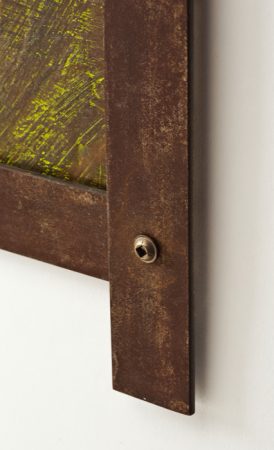 original artwork by Barbara Downs, detail of Talisman (IX), 2017