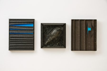 original artwork by Barbara Downs, North. South. East. West. and A View from the Other Side, 2018